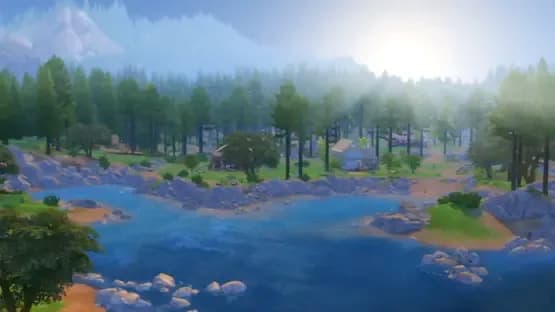 The Sims 4: Outdoor Retreat — Screenshoty