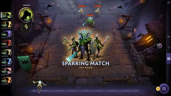 Dota Underlords — Screenshoty