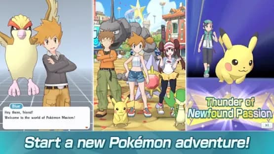 Pokémon Masters — Screenshoty