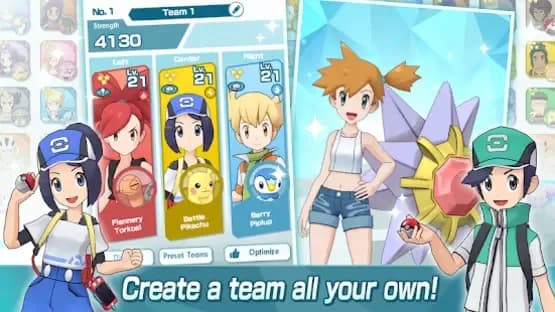 Pokémon Masters — Screenshoty