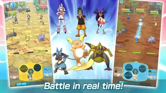 Pokémon Masters — Screenshoty