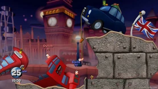 Worms — Screenshoty