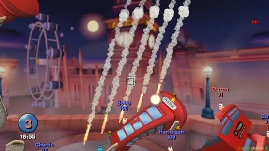 Worms — Screenshoty