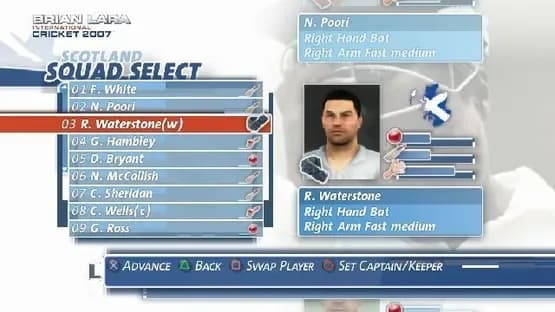 Brian Lara International Cricket 2007 — Screenshoty