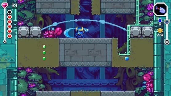Shovel Knight Dig — Screenshoty