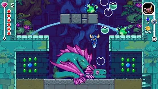 Shovel Knight Dig — Screenshoty