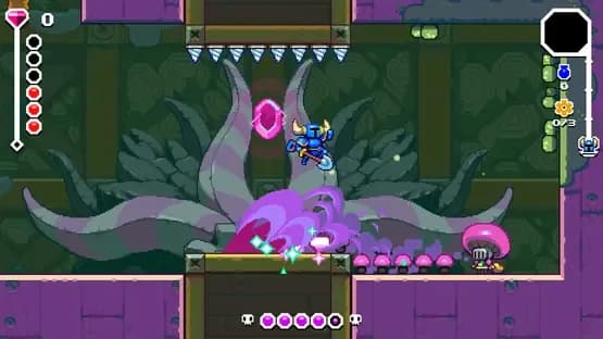 Shovel Knight Dig — Screenshoty