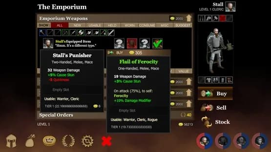 Monsters' Den Chronicles — Screenshoty