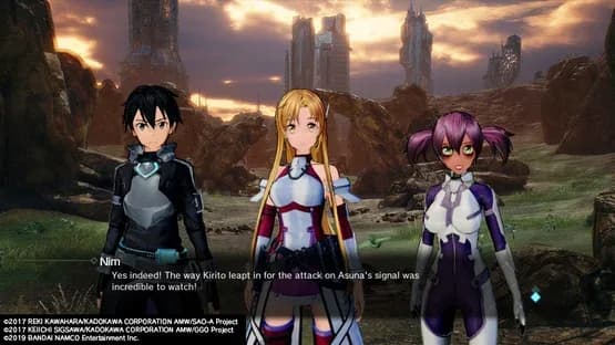 Sword Art Online: Fatal Bullet - Complete Edition — Screenshoty