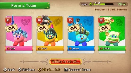 Super Kirby Clash — Screenshoty