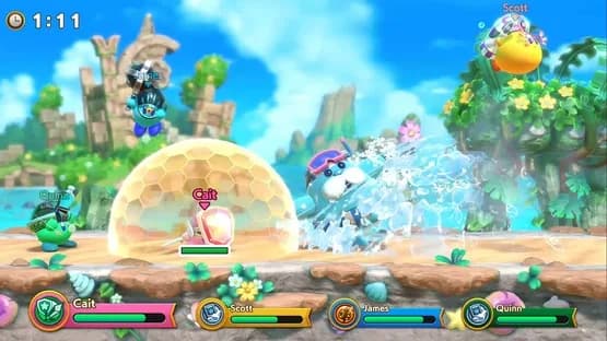 Super Kirby Clash — Screenshoty