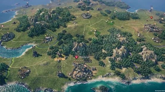 Knights of Honor II: Sovereign — Screenshoty