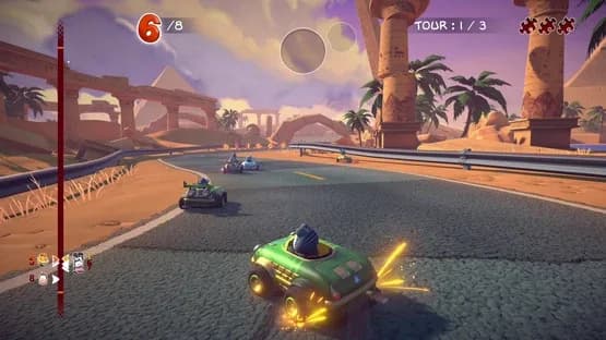 Garfield Kart: Furious Racing — Screenshoty