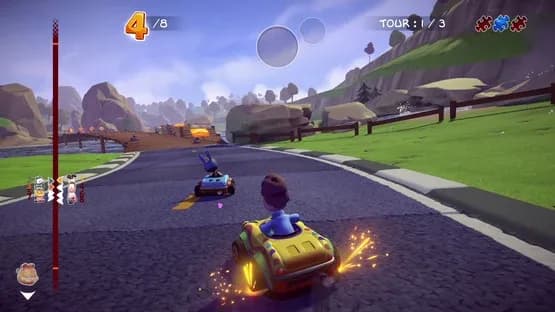 Garfield Kart: Furious Racing — Screenshoty