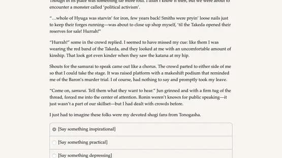 Samurai of Hyuga Book 4 — Screenshots
