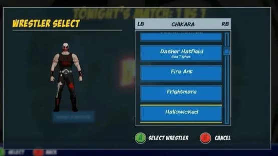 Action Arcade Wrestling — Screenshoty