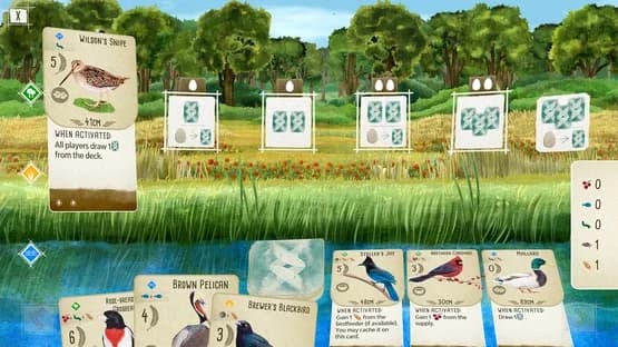 Wingspan — Screenshoty