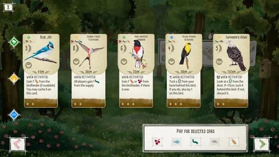 Wingspan — Screenshoty