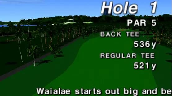 Waialae Country Club: True Golf Classics — Screenshots