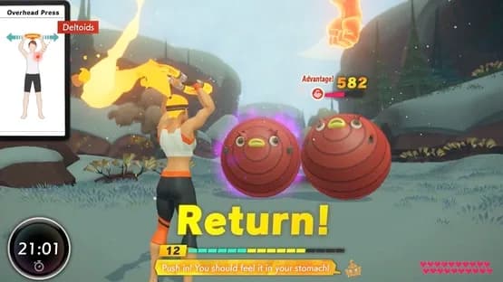 Ring Fit Adventure — Screenshoty