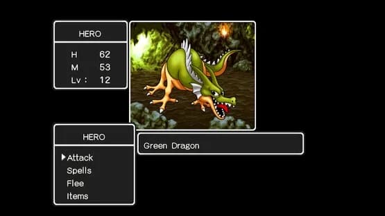 Dragon Quest — Screenshoty