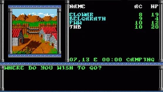 Champions of Krynn — Screenshots