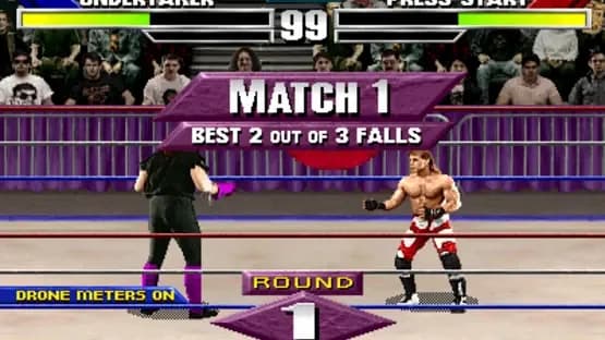 WWF WrestleMania: The Arcade Game — Screenshoty