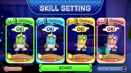 Bubble Bobble 4 Friends — Screenshoty