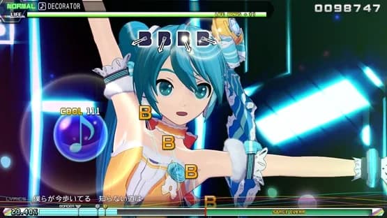 Hatsune Miku: Project Diva Mega Mix — Screenshoty