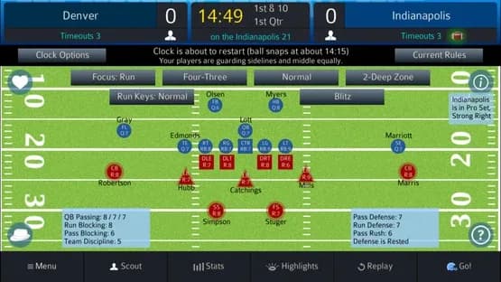 Pro Strategy Football 2020 — Screenshoty