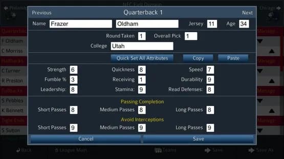 Pro Strategy Football 2020 — Screenshoty