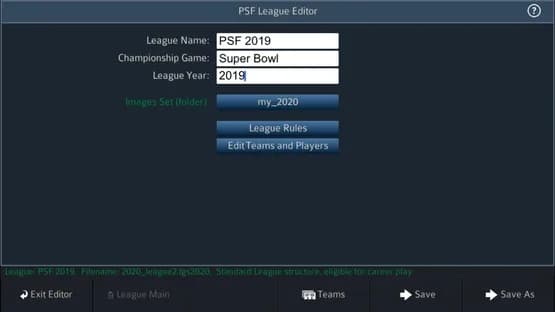 Pro Strategy Football 2020 — Screenshoty