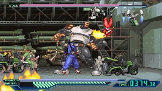 ​The Ninja Saviors: Return of the Warriors — Screenshoty