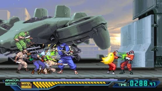 ​The Ninja Saviors: Return of the Warriors — Screenshoty