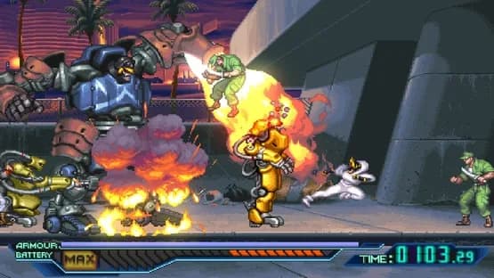 ​The Ninja Saviors: Return of the Warriors — Screenshoty
