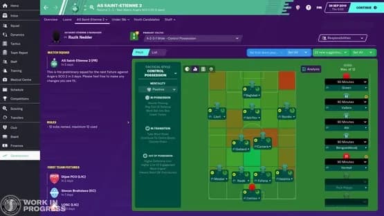 Football Manager 2020 — Screenshoty
