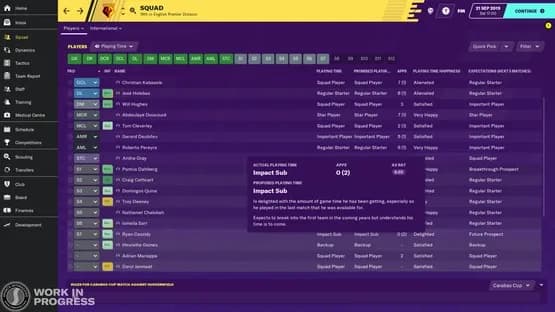 Football Manager 2020 — Screenshoty