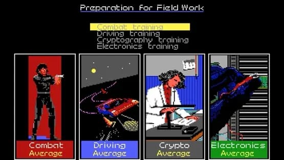 Sid Meier's Covert Action — Screenshoty