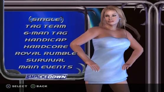 WWE Smackdown! vs. Raw — Screenshoty
