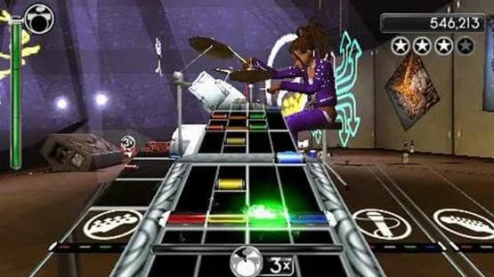 Rock Band Unplugged — Screenshots