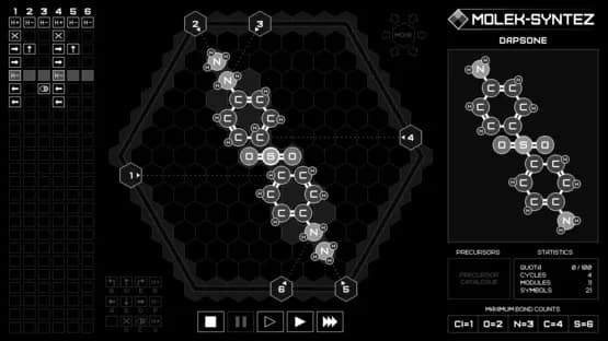 Molek-Syntez — Screenshoty