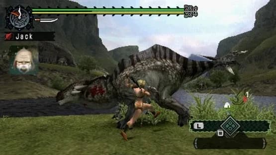 Monster Hunter Freedom — Screenshoty