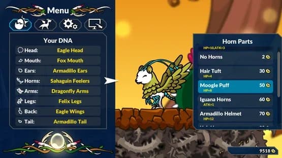 Miscreation: Evolve Your Creature! — Screenshots