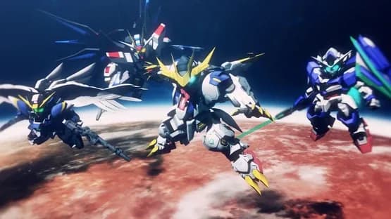 SD Gundam G Generation Cross Rays — Screenshoty