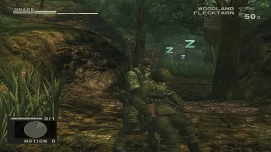 Metal Gear Solid 3: Subsistence — Screenshoty