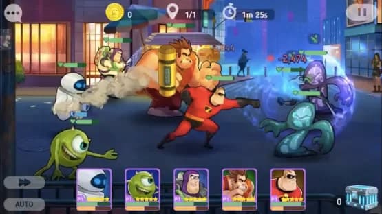 Disney Heroes: Battle Mode — Screenshoty