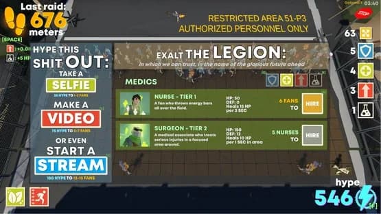 Legion 51 — Screenshoty
