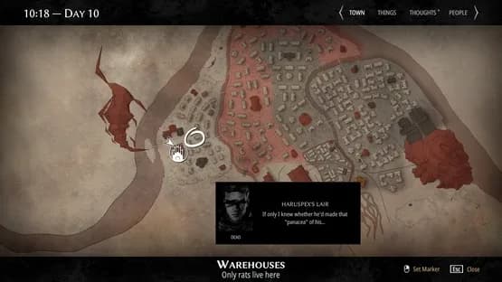 Pathologic 2: Marble Nest — Screenshoty
