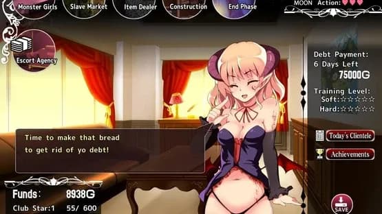 Monster Girl Club Bifrost — Screenshoty