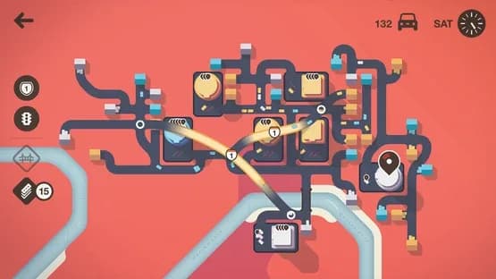 Mini Motorways — Screenshoty